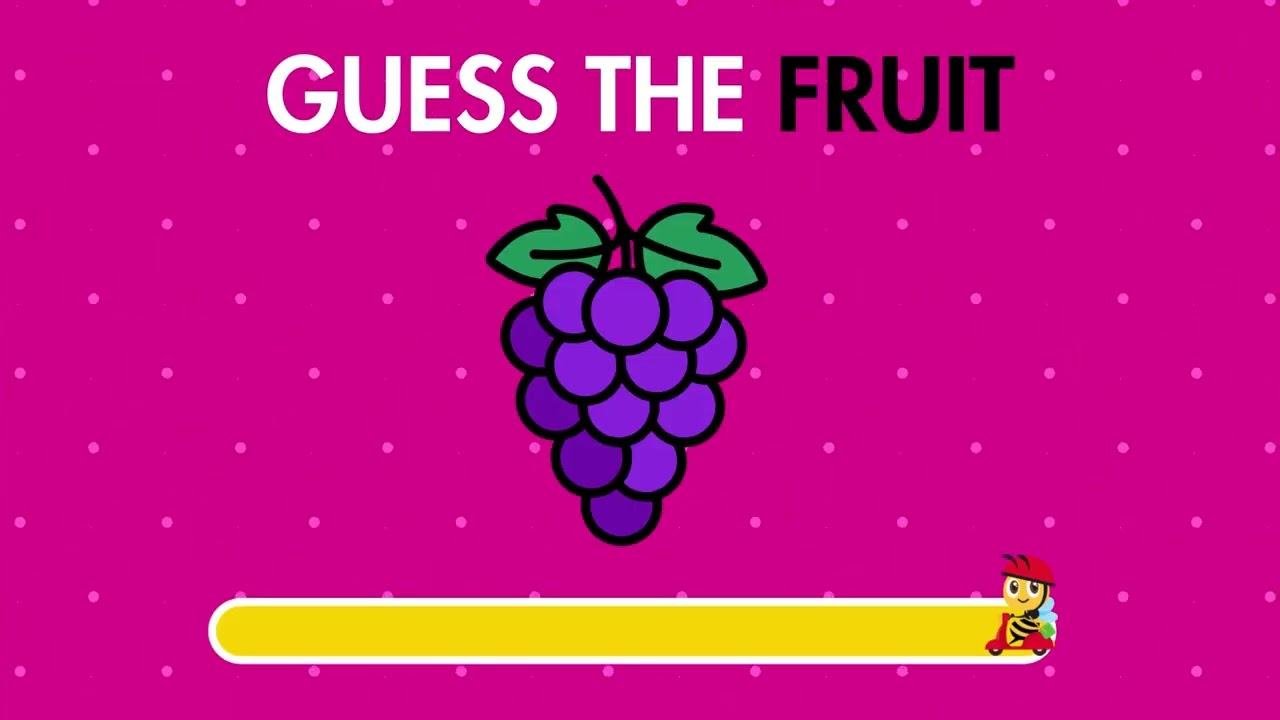 Fruit Quiz Part 1 |Learn Fruits#fruit#quiz#cocomelon#kidseducation#apple  #sundayquiz#babyactivity