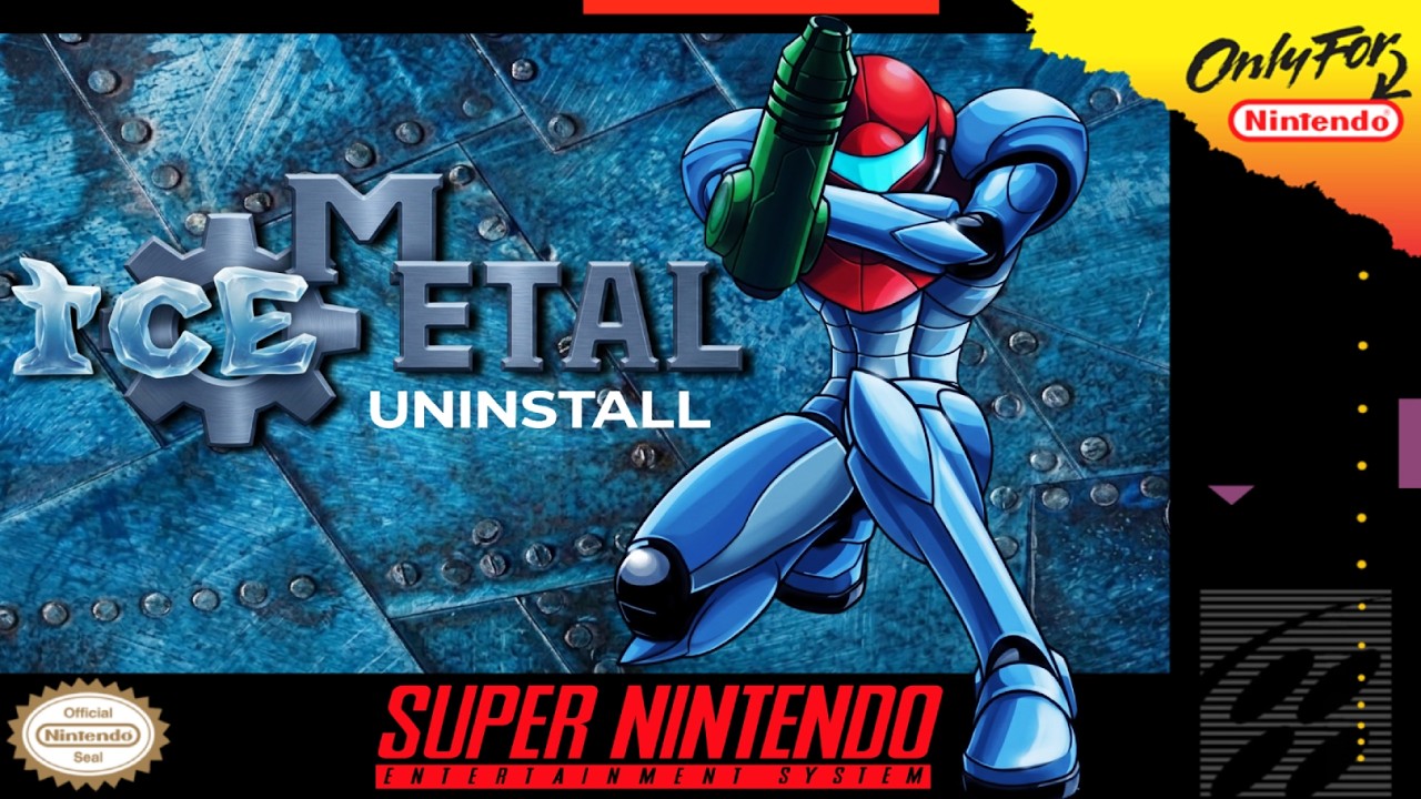 Super Metroid - Ice Metal Uninstall [SNES] Longplay