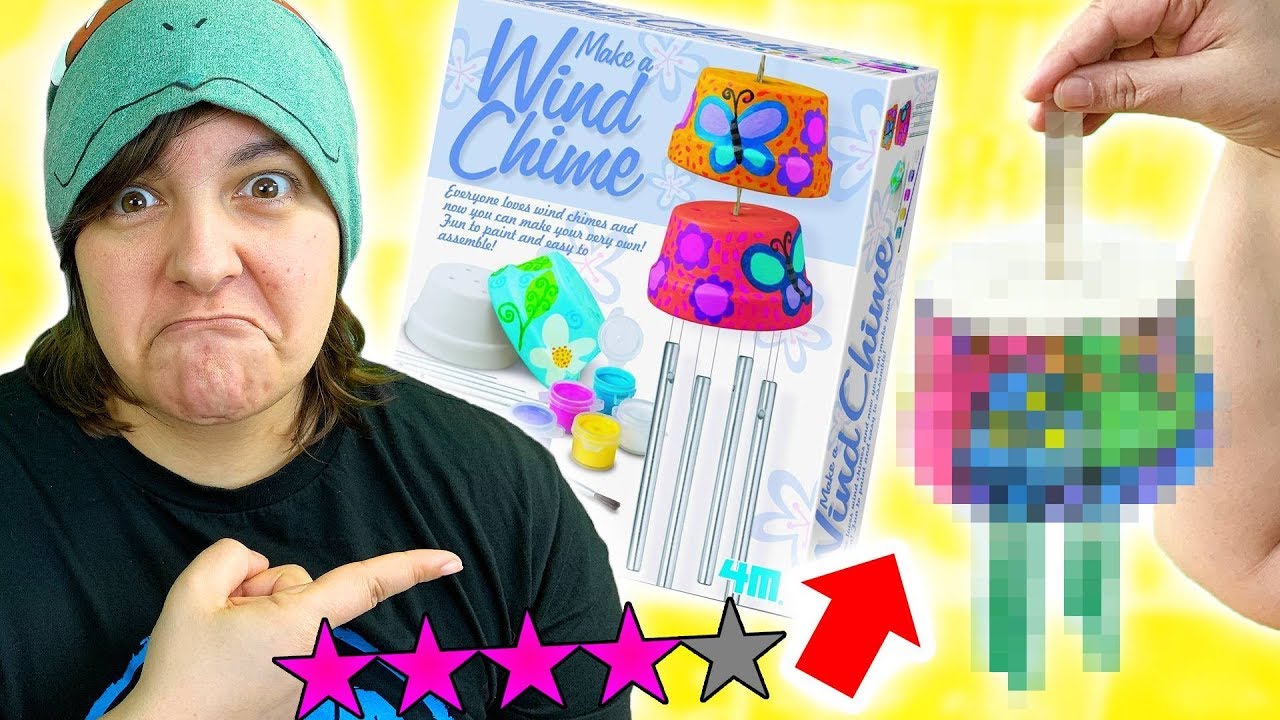Really 4 Stars? TESTING OUT AMAZON'S HIGH RATED CRAFT KIT Wind Chimes SaltEcrafter #62