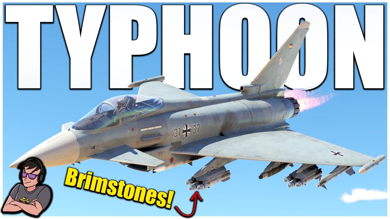 Самый опасный многоцелевой истребитель для Германии — EuroFighter Typhoon 2000 — War Thunder