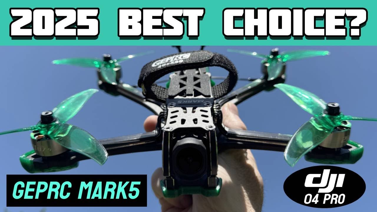 2025 Best Fpv Freestyle Drone? - GEPRC MARK5 O4 Pro FPV Drone. ❤️