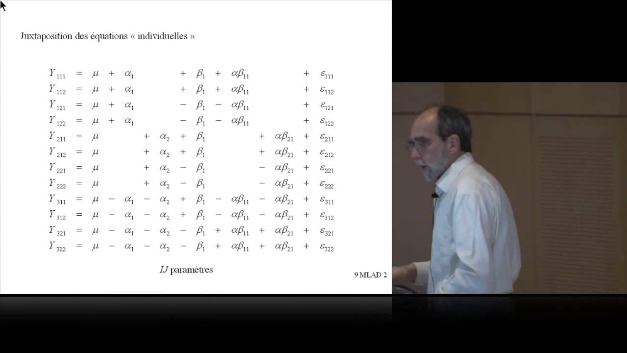 Analyse de variance à 2 facteurs (avec interaction)