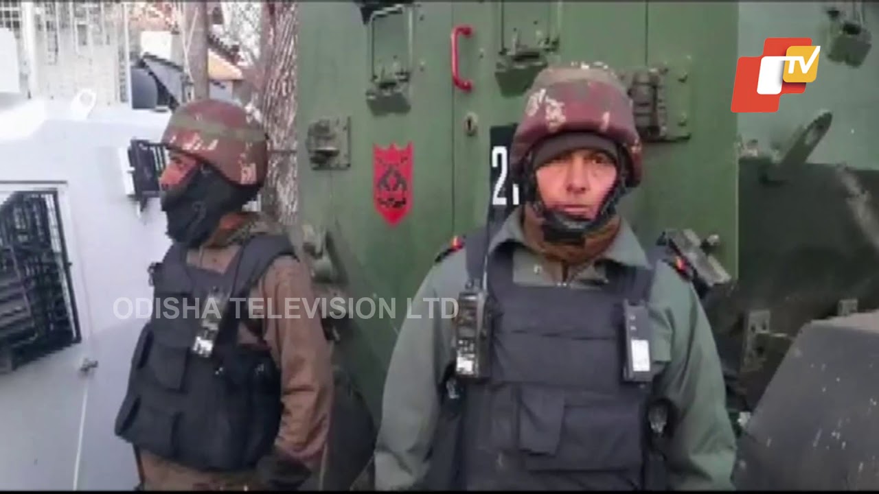 Encounter Between Security Forces & Terrorists Underway In Shopian, JK