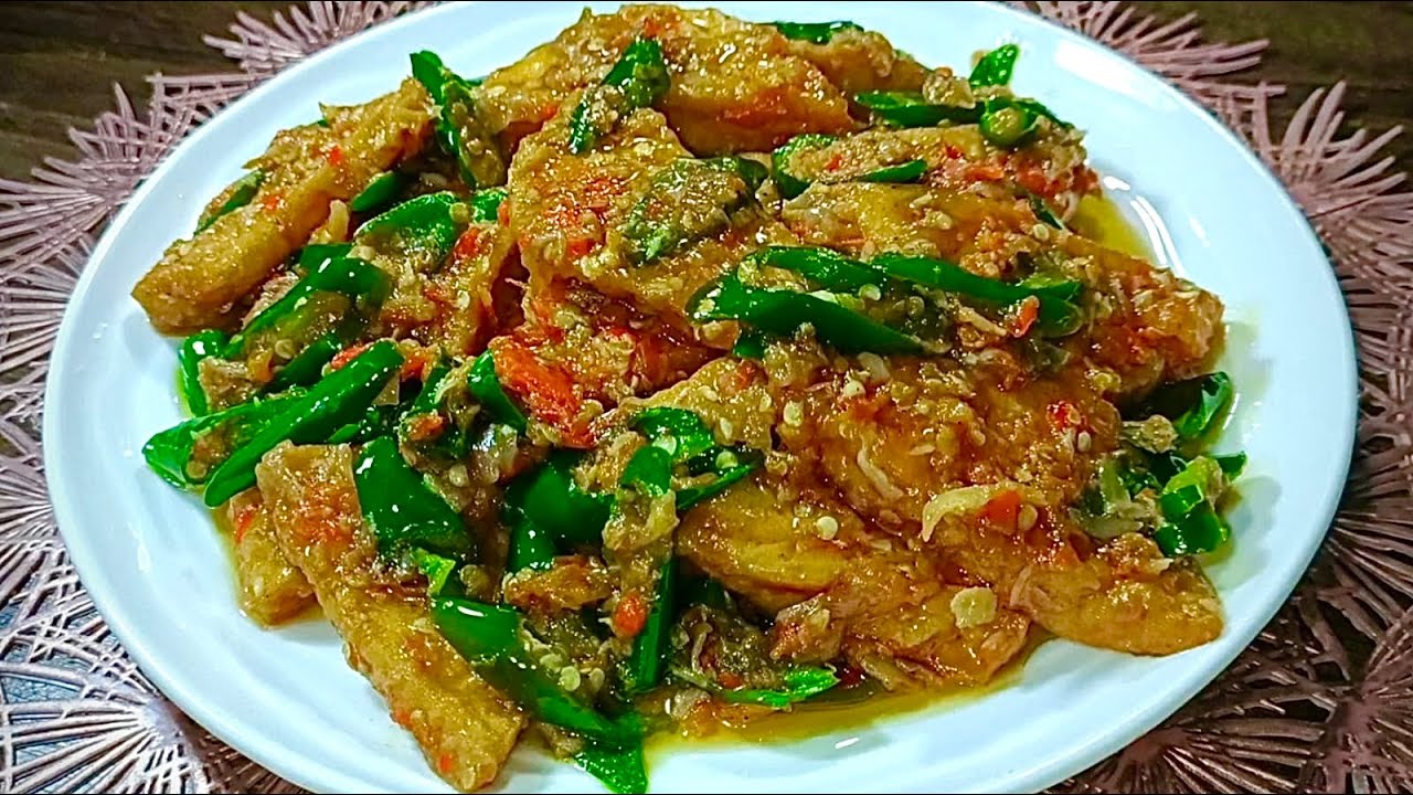 CUMA TAHU, TAPI KALAU DI MASAK GINI NIKMATNYA GAK ADA LAWAN, SE’ENAK DAGING.‼️