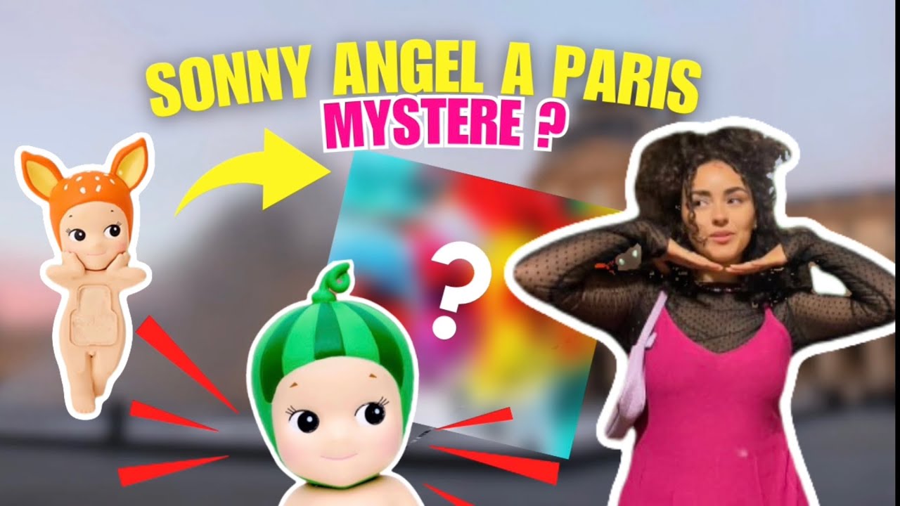 3 ADRESSES DE SONNY ANGEL À PARIS ! (+ unboxing) 🪽