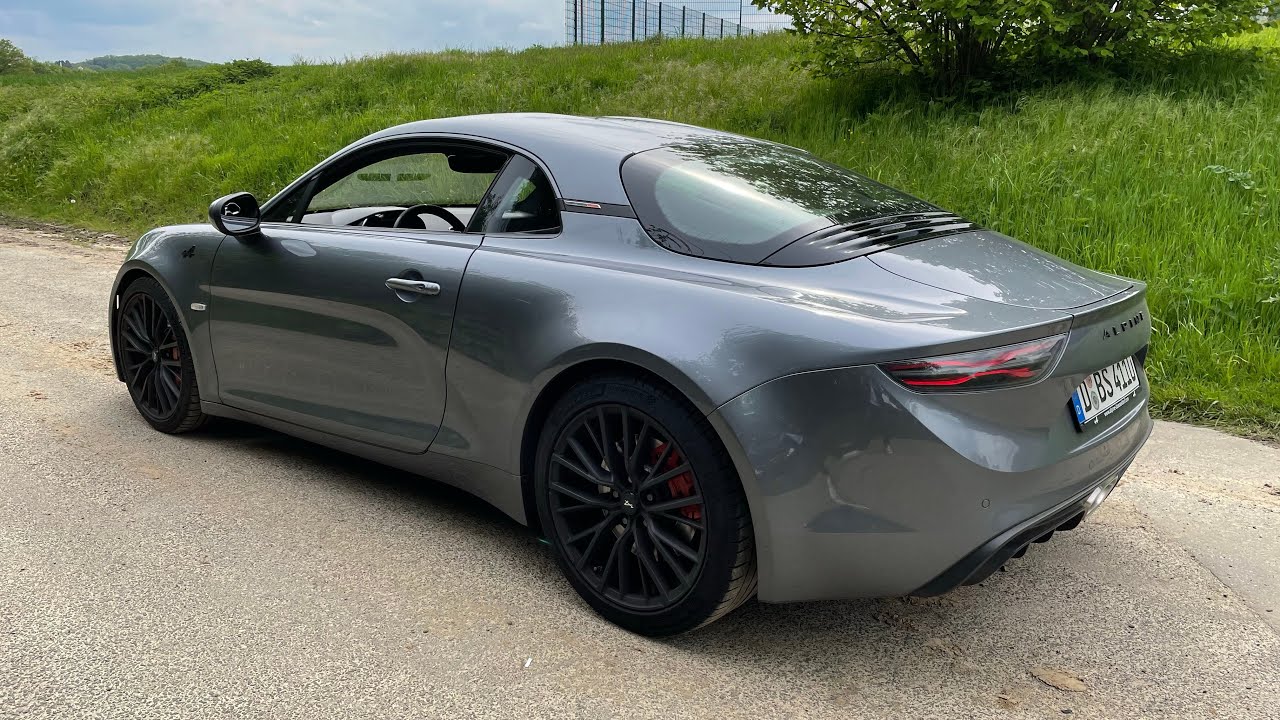 Alpine 110 S 292HP (2021) Autobahn POV Drive by AutoSter