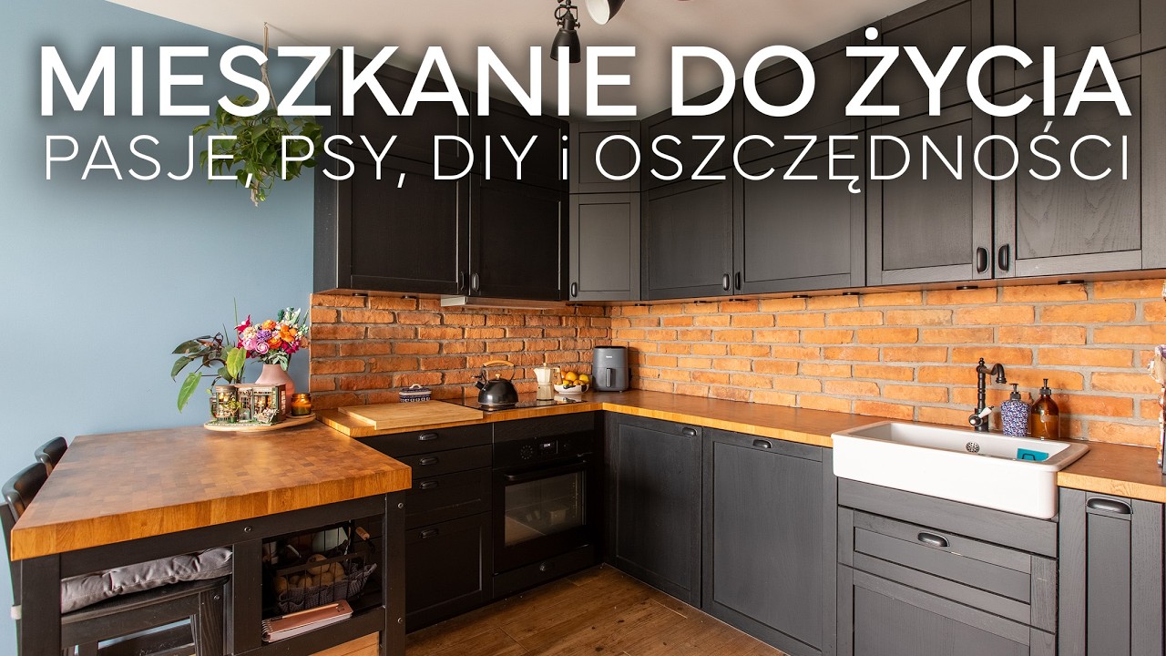 WYGODNE MIESZKANIE pełne pasji, dwa psy 🐶🐕‍🦺 i koszty remontu 💸 | Trzypokojowe 56m² HOME TOUR
