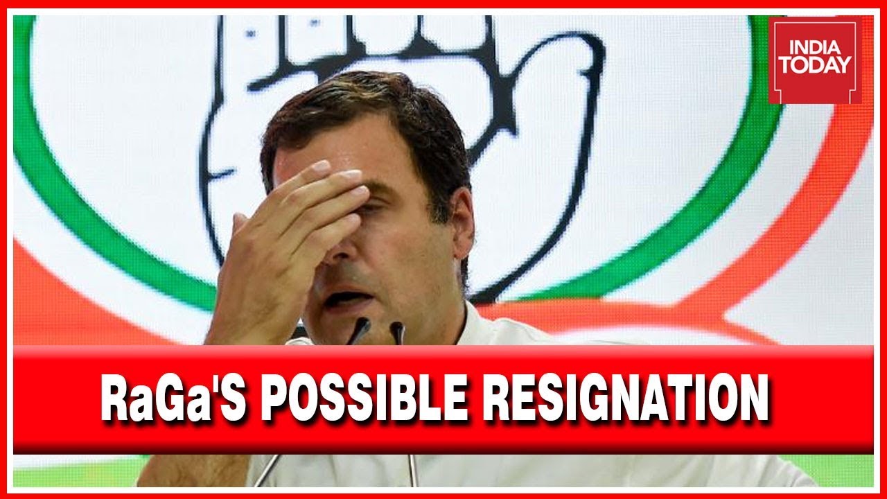 Rahul Gandhi To  Offer Resignation At CWC Meet, Sonia Gandhi And Manmohan Singh To Be Present