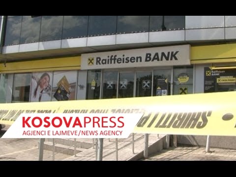 Grabitje e armatosur në 'Raiffaisen Bank', asnjë i lënduar