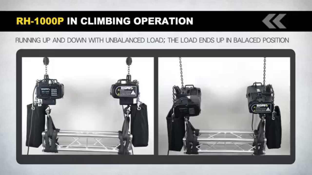 Rigpro All New RH 1000P DC Chain Hoist