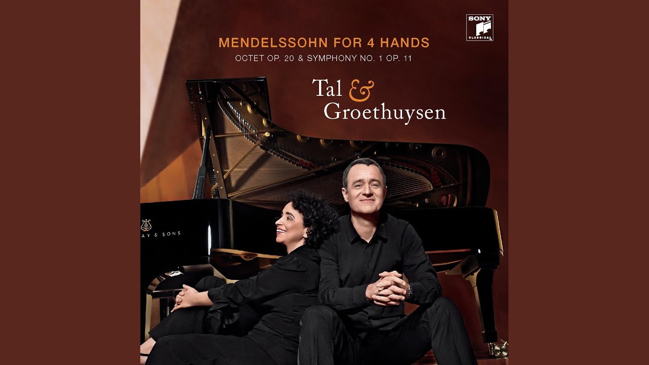 Octet in E flat major, Op. 20 (adapted for Piano four Hands) : Scherzo. Allegro leggiero
