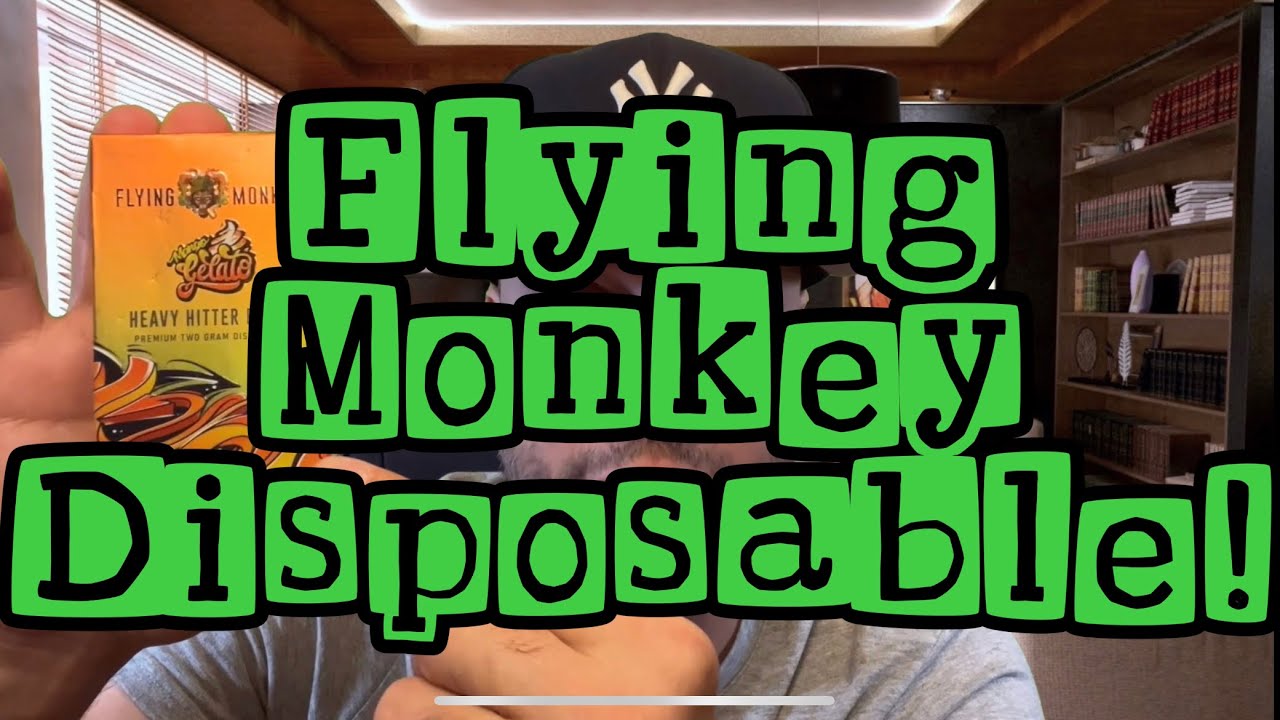 New Flying Monkey #delta8 Disposable Heavy Blend with #thcp
