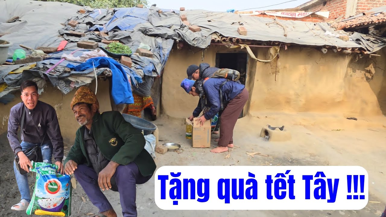 Mua 5 bao gạo tặng cho 5 hoàn cảnh gia đình đông con khó khăn!