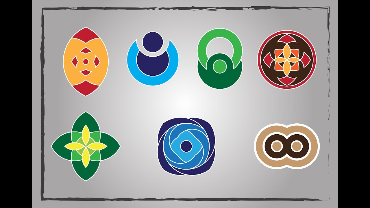 illustrator : Tutorial Different Kind of way to Logo Design By Circle.