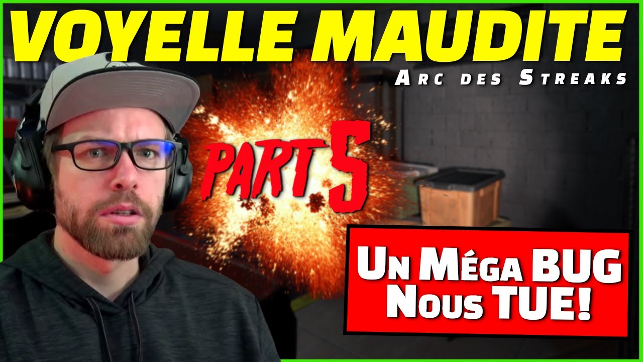 Les Voyelles Maudites 5: La Fin à Cause d'un BUG !? | Arc des Streak -  Phasmophobia FR