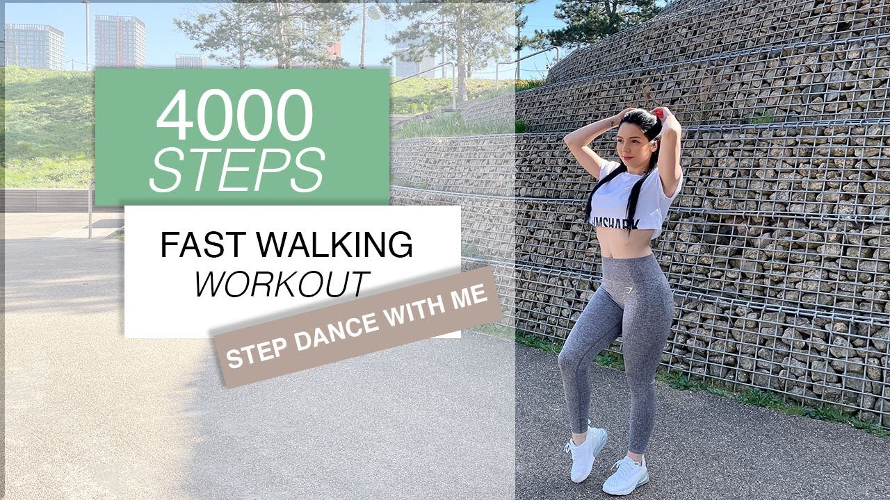 4000 STEPS AT HOME | FUN WALKING WORKOUT | STEP DANCE WITH ME | Monika Timar