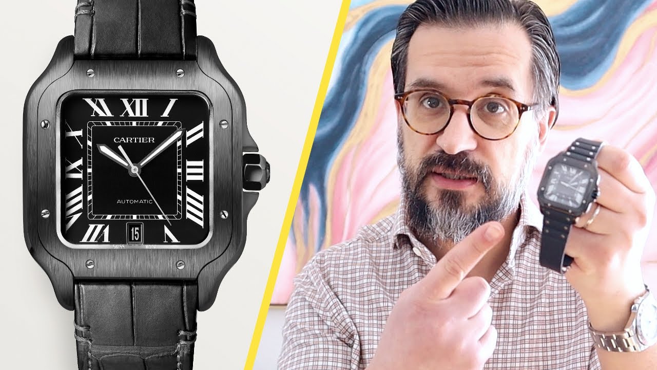 Зачем вам вообще нужны Cartier Santos ADLC? Black Santos