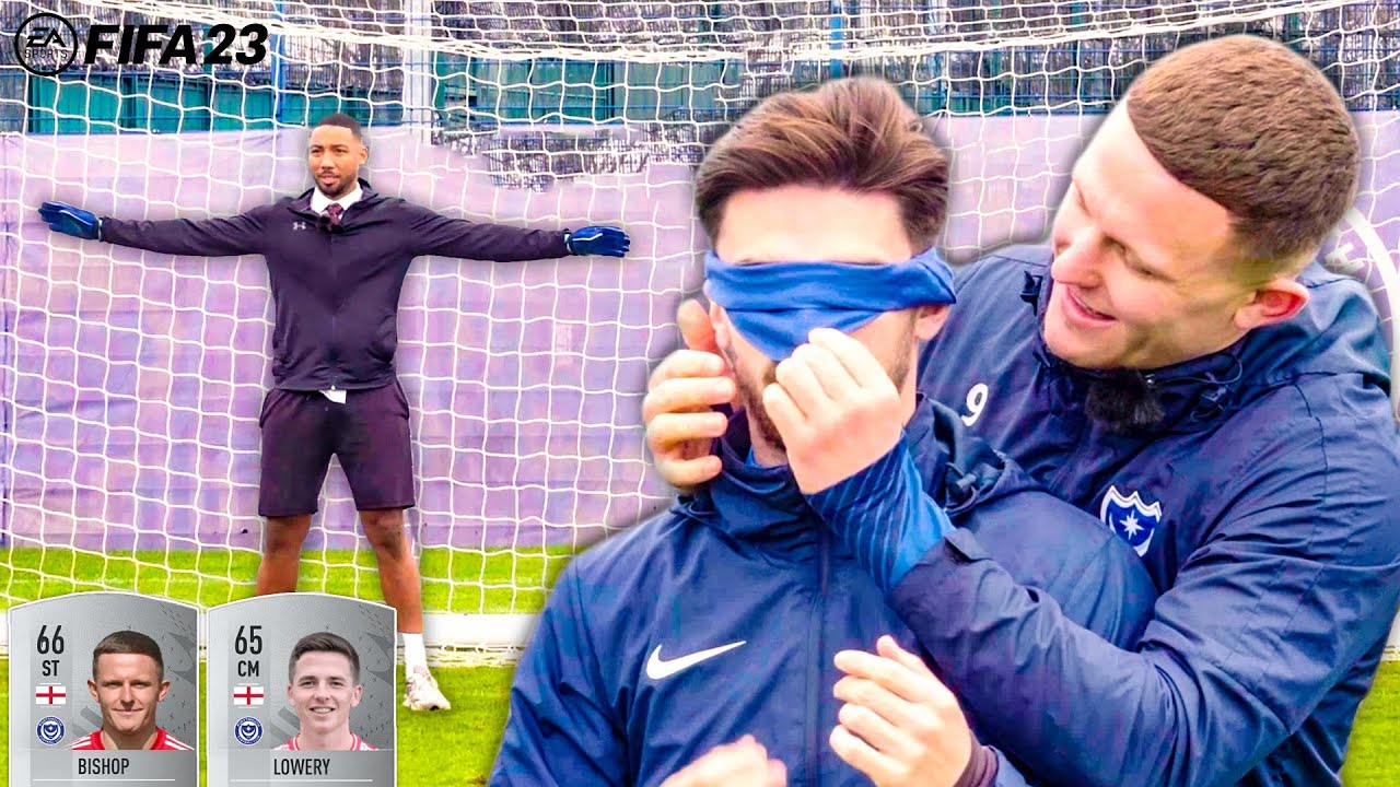 BLINDFOLDED PENALTIES! 👀 | EP 3 Portsmouth | EFL FC