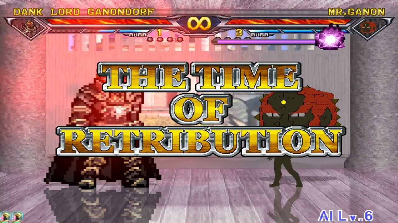MUGEN: Dank Lord Ganondorf (操作) VS Mr.ガノン