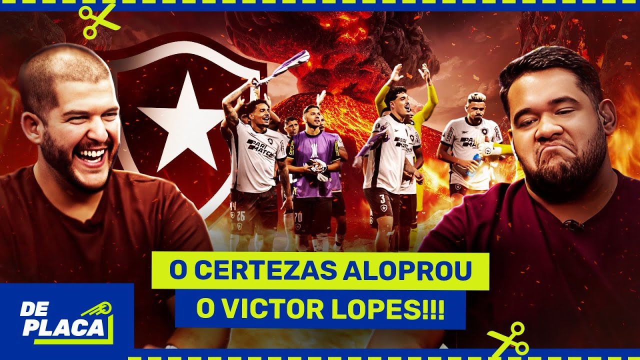 BOTAFOGO ELIMINA O PALMEIRAS DA LIBERTADORES: CERTEZAS DEU UM SHOW NO VICTOR LOPES. SE LIGA!