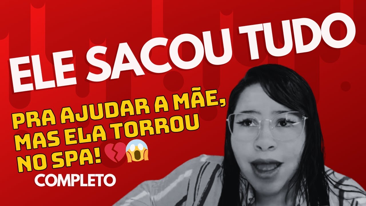 ELE SACOU TUDO PRA AJUDAR A MÃE, MAS ELA TORROU NO SPA! 💔😱 Conversa de WhatsApp Surreal
