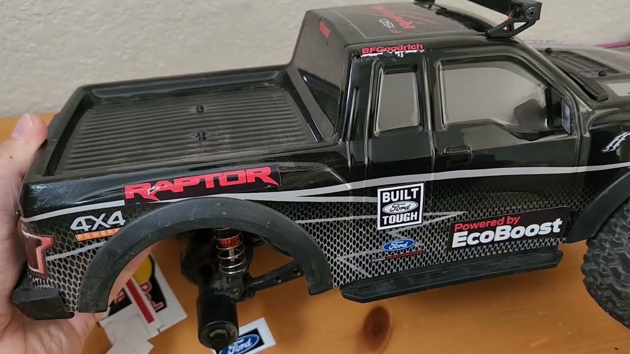 Cheap Upgrades that Work - Ford F150 Raptor Baja 1/10 RC Crawler HB ZP1009 ZP1001 Desdoni Part 2