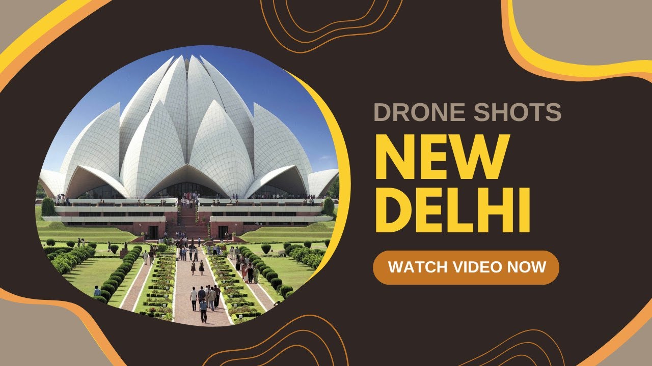 Stunning 4K Aerial View of Delhi &ndash; Breathtaking India Capital Drone Footage 🇮🇳 | Delhi in Ultra HD