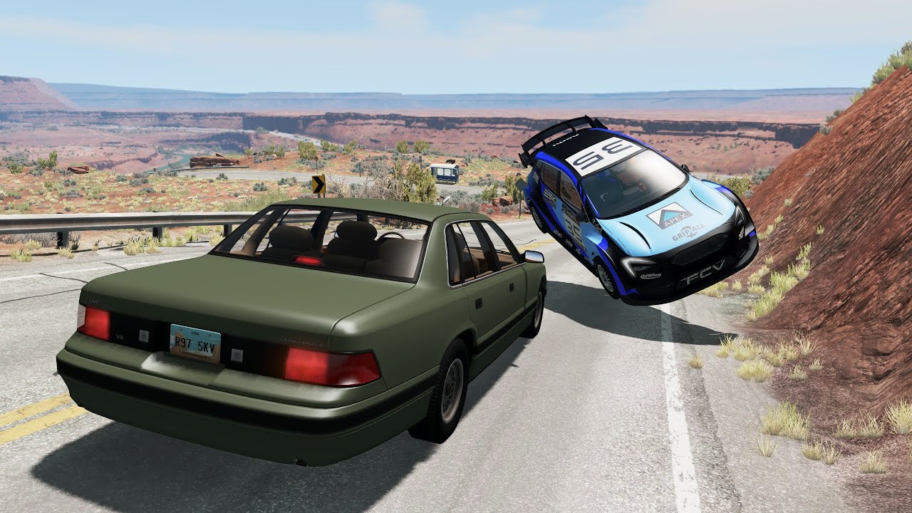 High Speed Traffic Crashes #26 - BeamNG Drive | Crashi letsplay