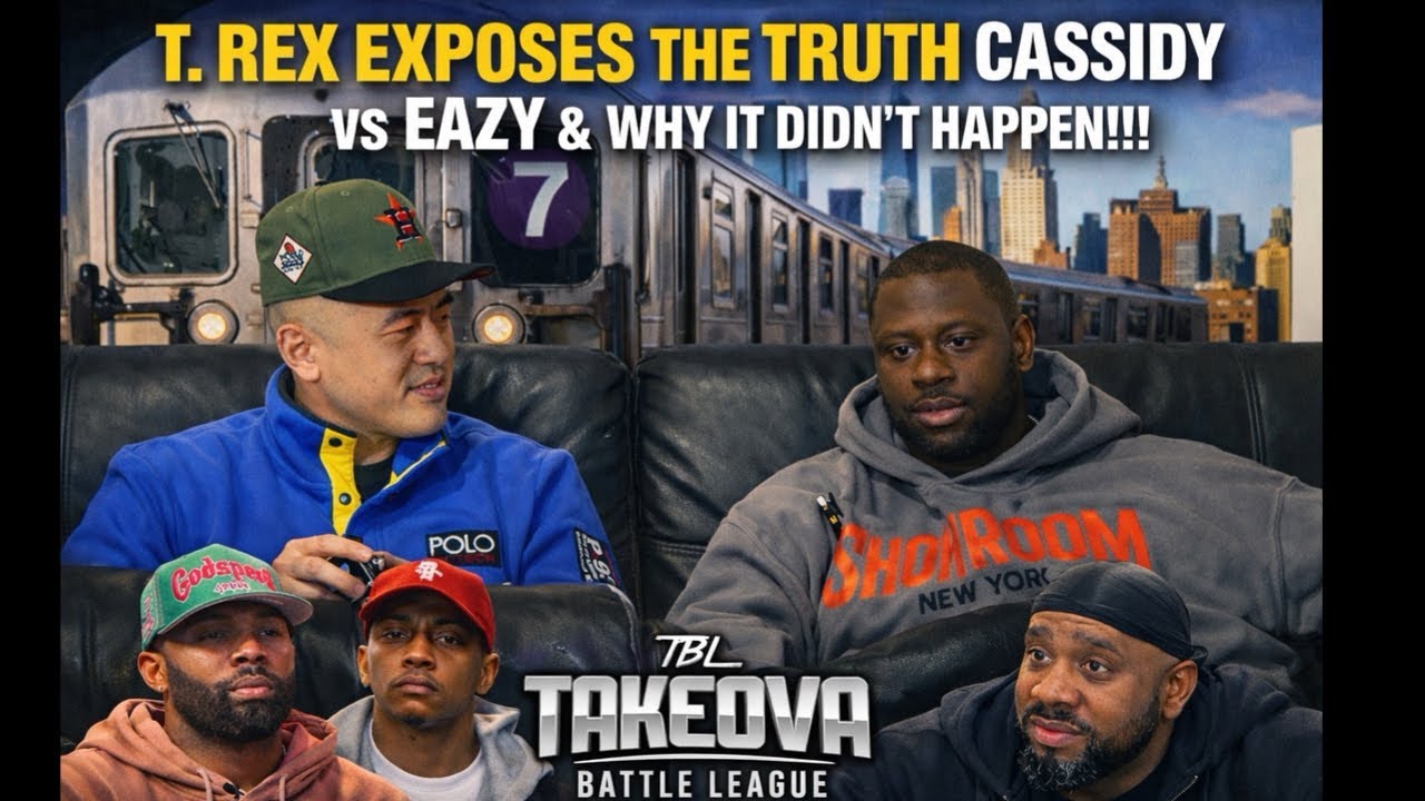 T. Rex Speaks Out: Why Cassidy vs Eazy Collapsed Behind the Scenes‼️😳