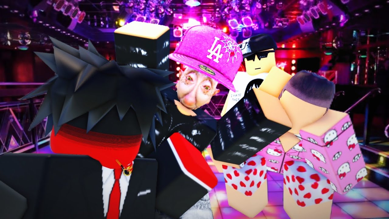 Fiz a melhor resenha na maior balada do roblox