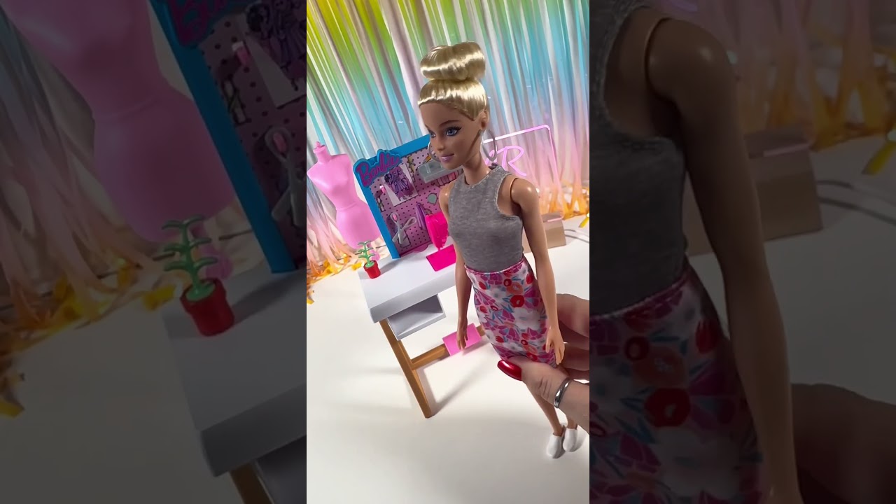 Barbie Fashion Designer Doll & Studio 