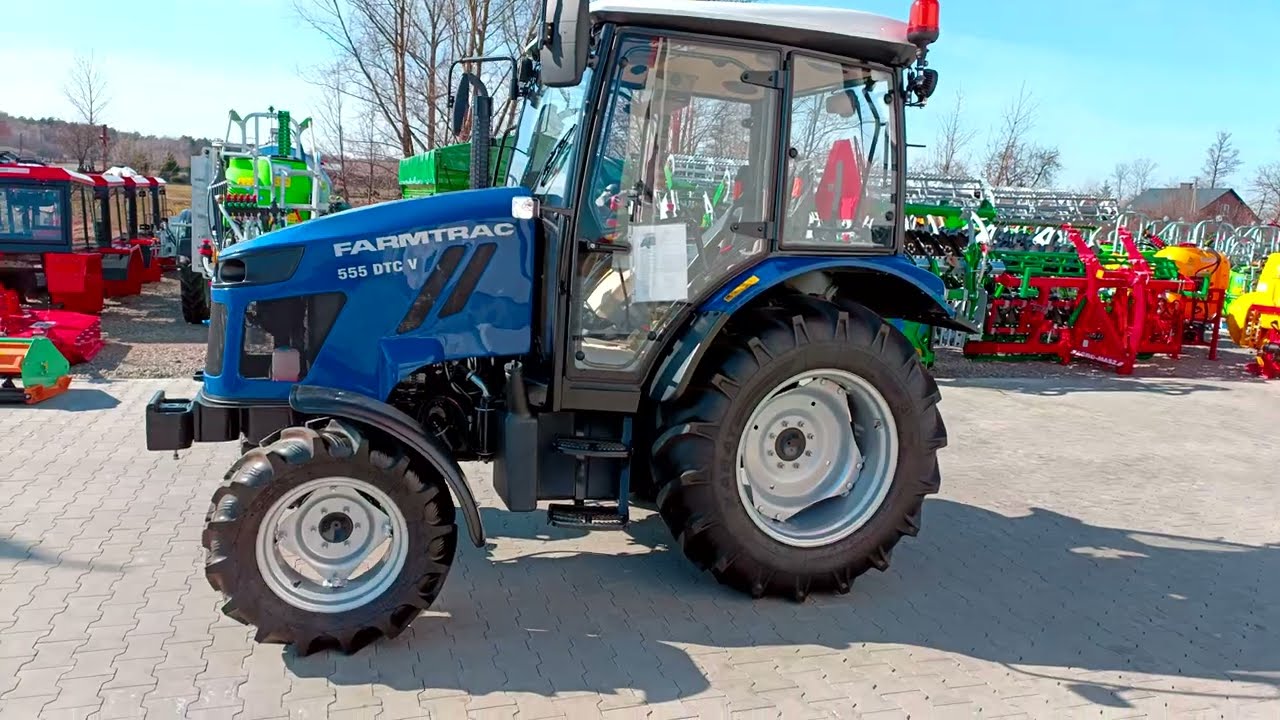 Farmtrac 555DTc V  (55KM) prezentacja AGROSTAL