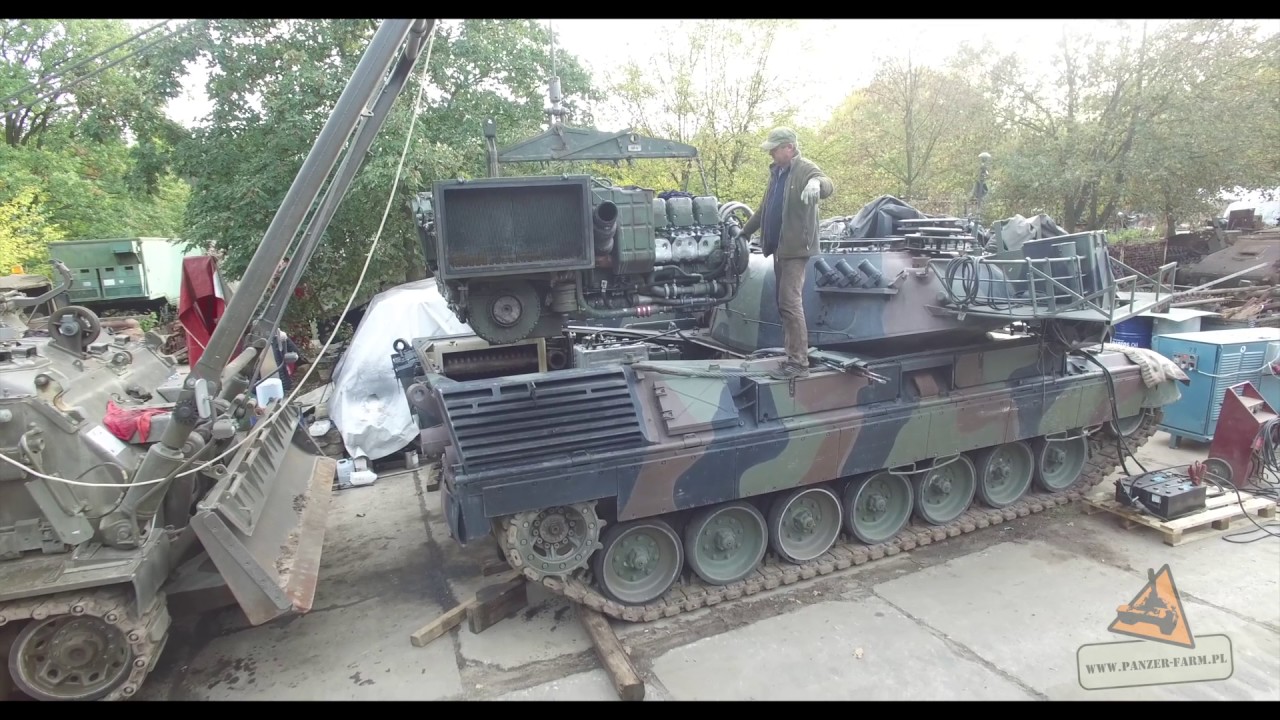 Leopard 1 Engine Installation V10