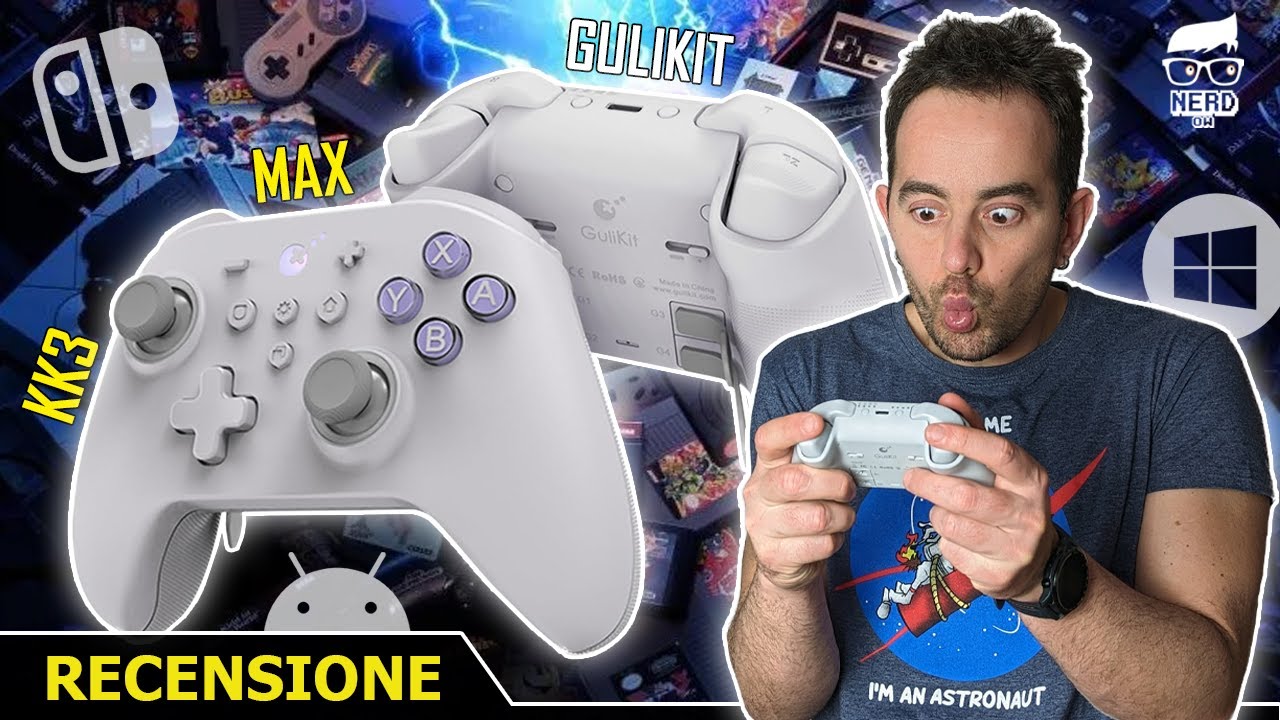 Un CONTROLLER ASSURDO! Gulikit KK3 MAX. MILLE e più FUNZIONI. La recensione