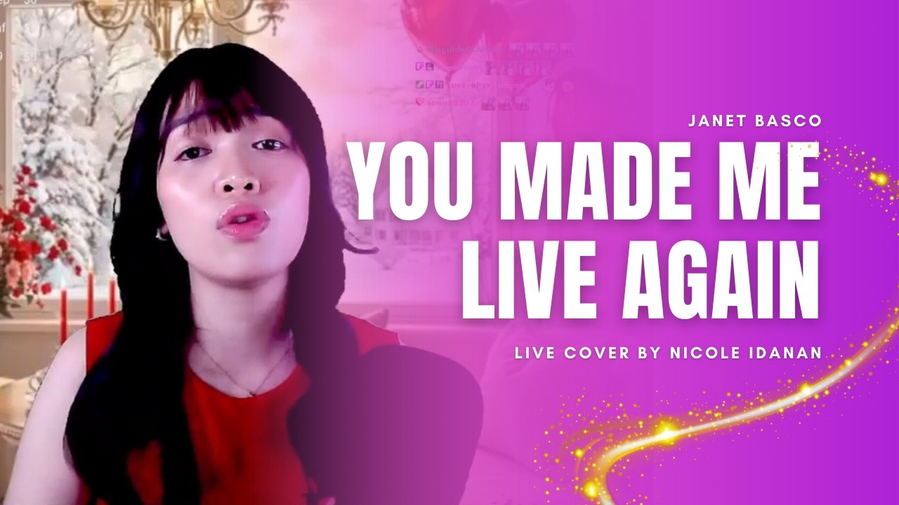 You Made Me Live Again – Janet Basco | Live Cover on Twitch | Nicole Idanan #livecover #twitchmusic