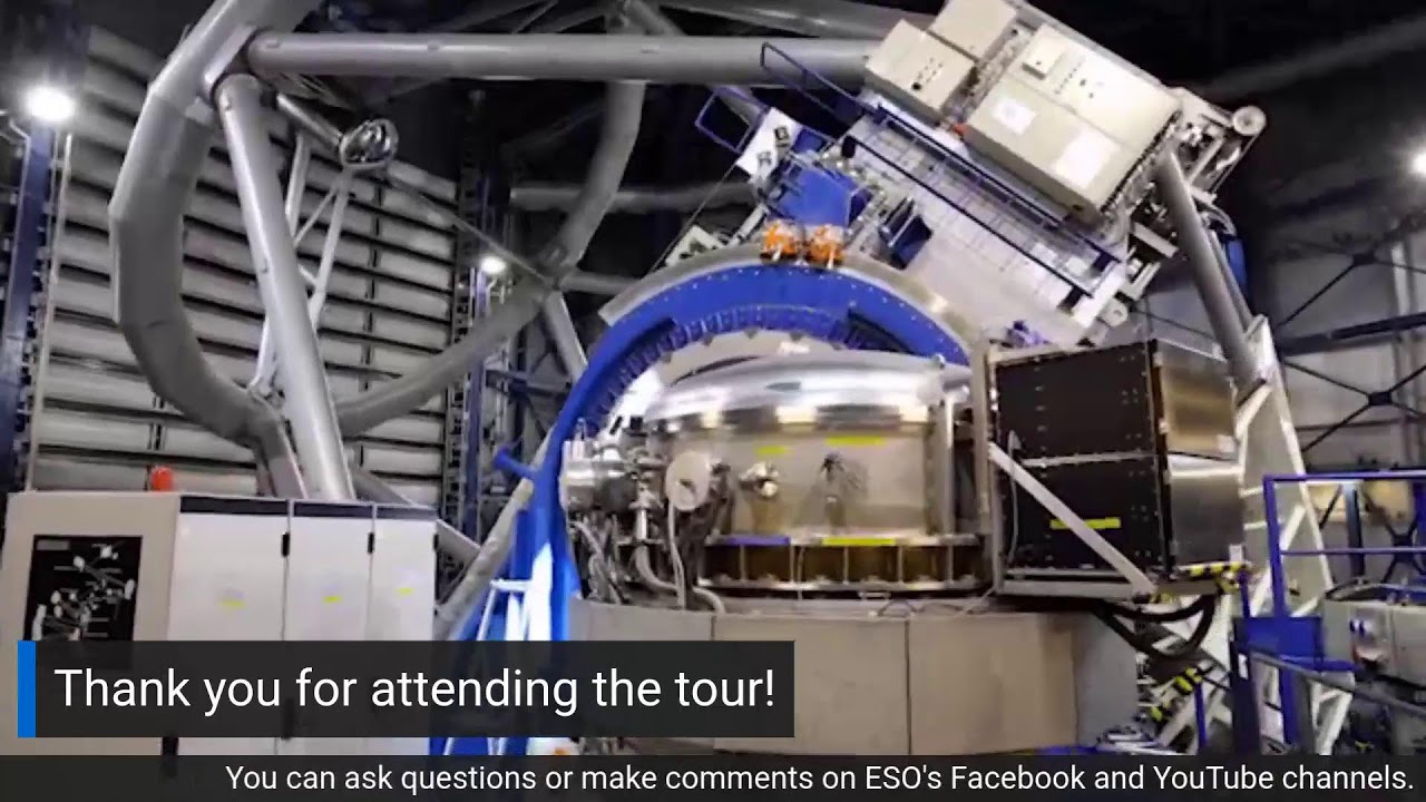 Virtual guided tour ESO's La Silla Observatory. 29 Nov. 2025 , 16:00h CEST