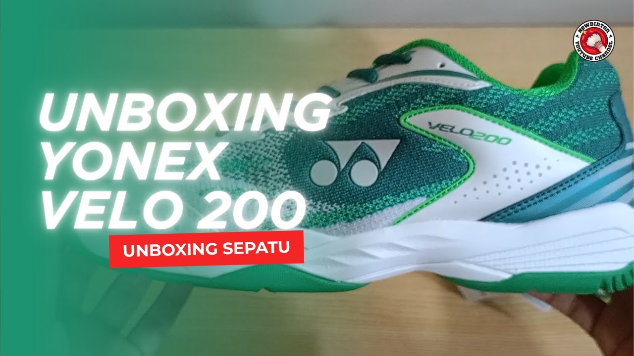 Unboxing Sepatu Yonex Velo 200 - Alpine Leaf Off White