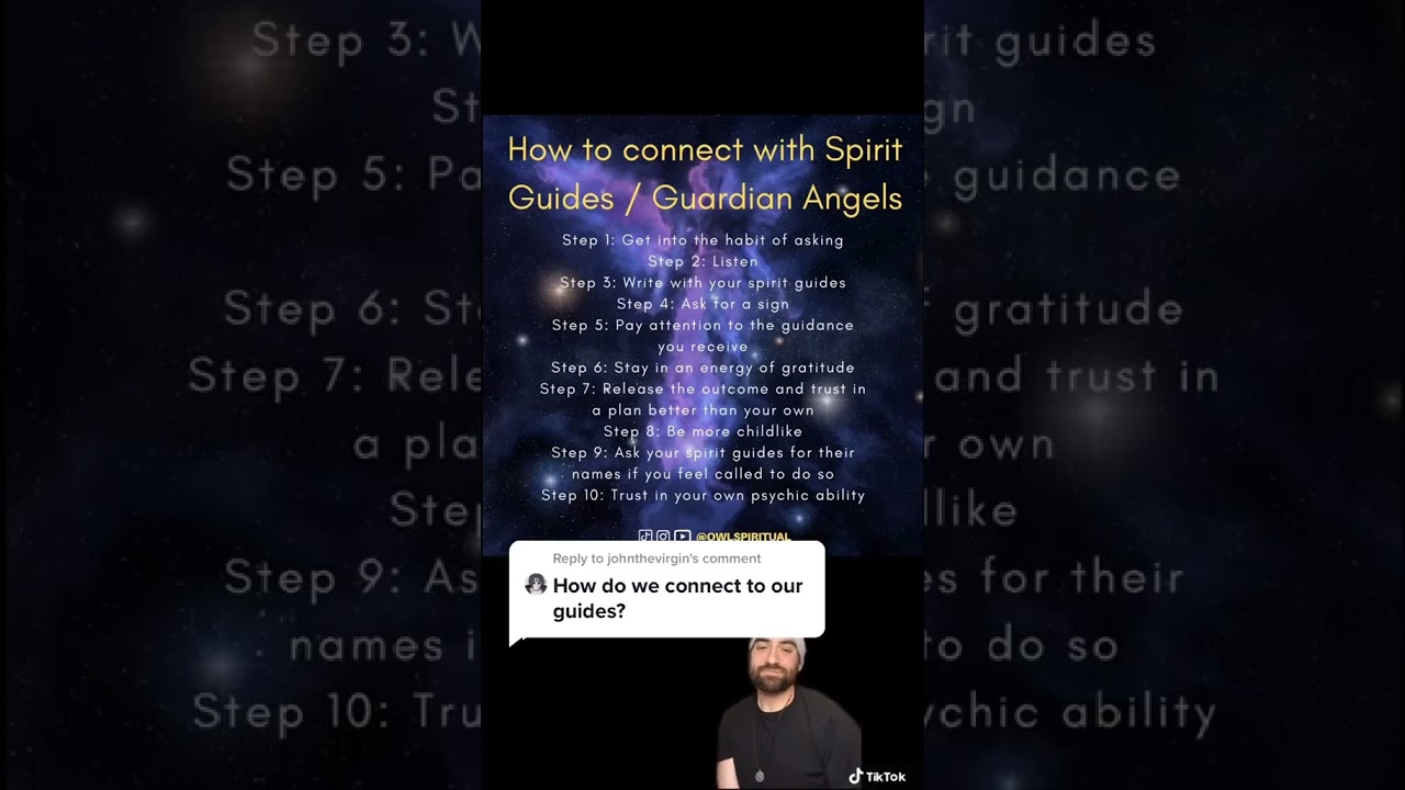 Connect with Spirit Guides / Guardian Angels #spiritguide #guardianangel