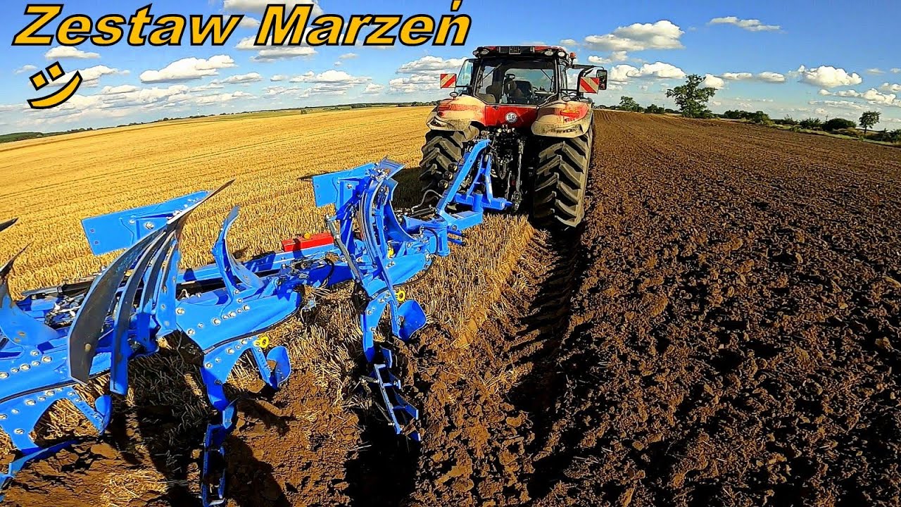Zestaw Marzeń! Uruchomienie Nowego Pługa - Case MAGNUM 340 AFS vs Lemken Diamant VT 16