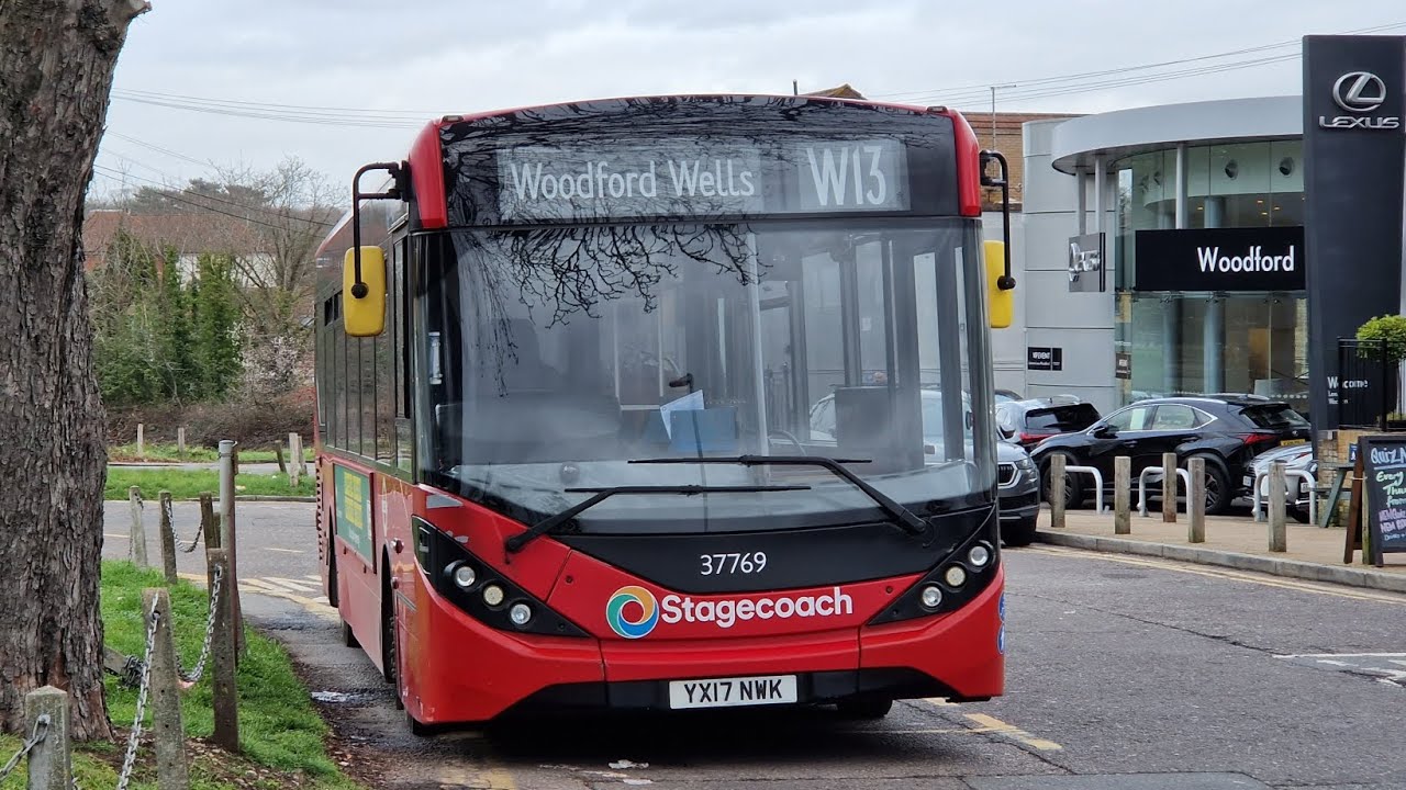 FULL JOURNEY | LONDON BUS W13 LEYTONSTONE- WOODFORD WELLS (YX17NWK) 37769
