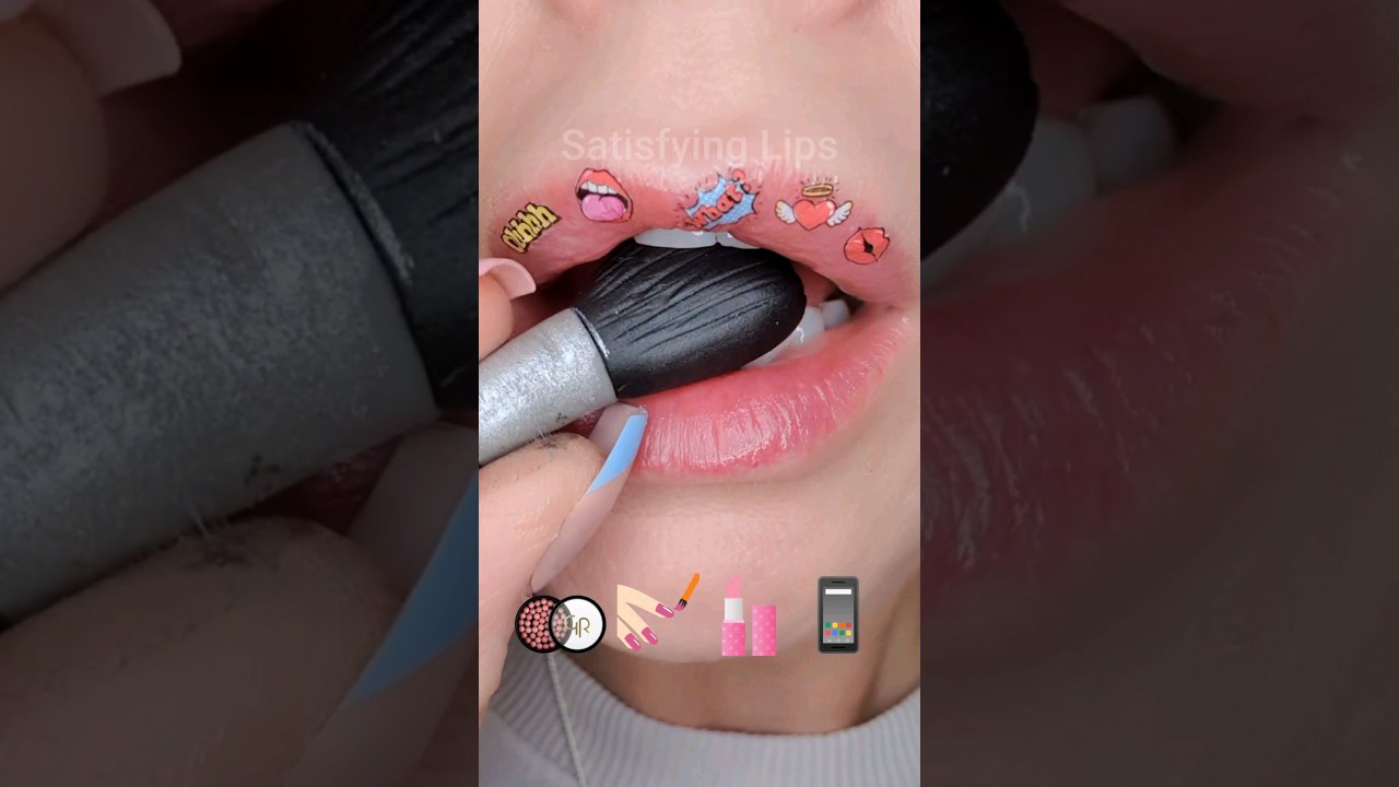 ASMR Satisfying Eating! Do You Have A Favourite Make Up Brand ? #asmr #makeup #mukbang