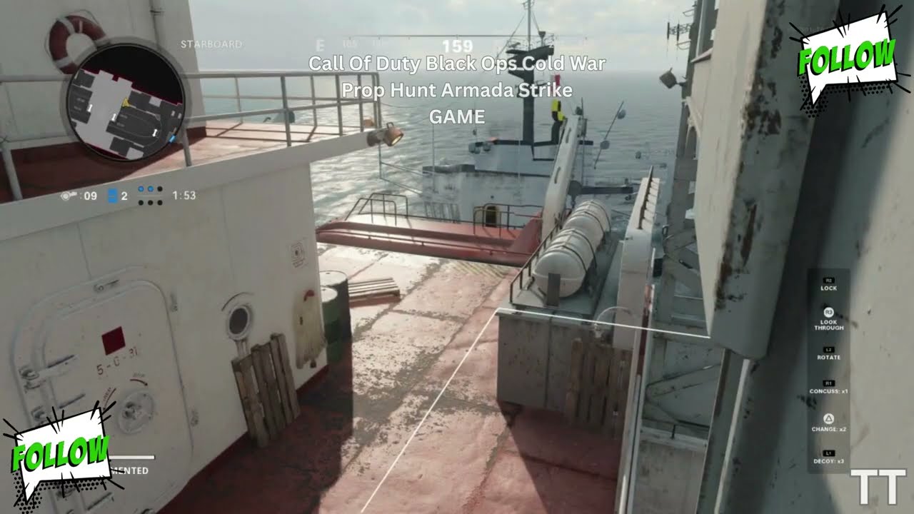 Call Of Duty Black Ops Cold War Prop Hunt Armada Strike GAME [Tina Tormented] COD Gameplay