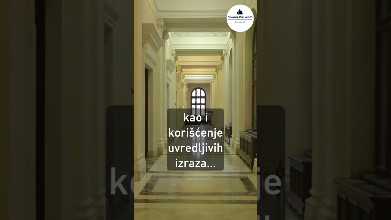 Mogu li narodni poslanici da budu kažnjeni?