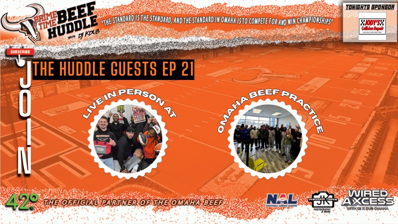 Prime Time Beef Huddle LIVE ON LOCATION  | 9 Days to Kickoff | Camp Update + Special Guests?