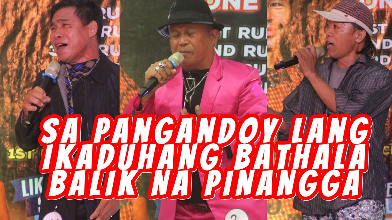 3-KA NINDOT NGA SUNATANG KINARAAN SA 3-KA CONTESTANTS LAST JUNE 8 SA MANNY PACQUIAO SINGING CONTEST