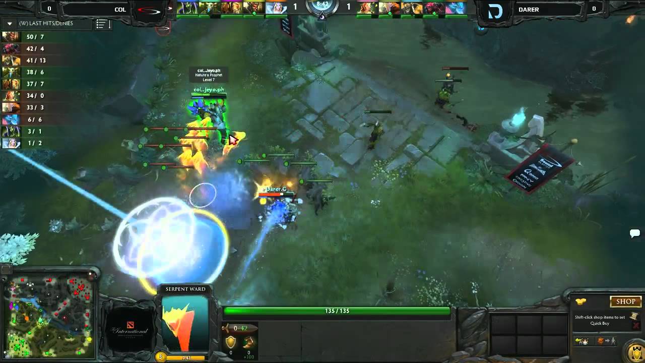 The International Dota 2. by mtrx4u. coL vs Darer, g1