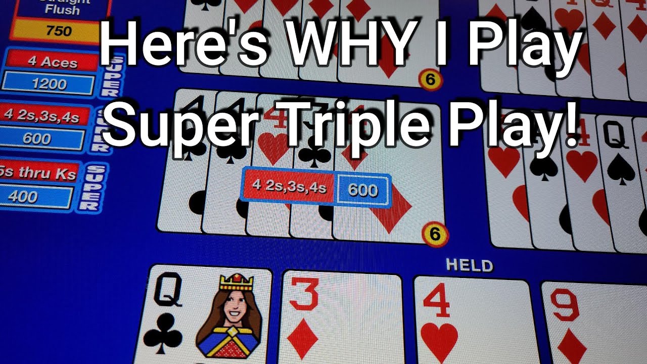Super Triple Play Video Poker at Aria - Why I love this game!