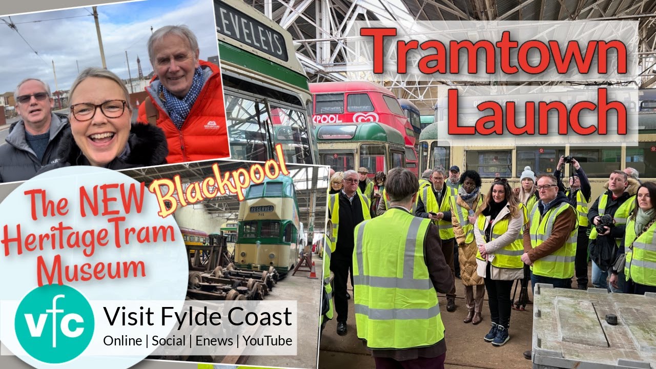FRESH TODAY from Tramtown Blackpool 🚡 Plans for NEW Heritage Tram Museum