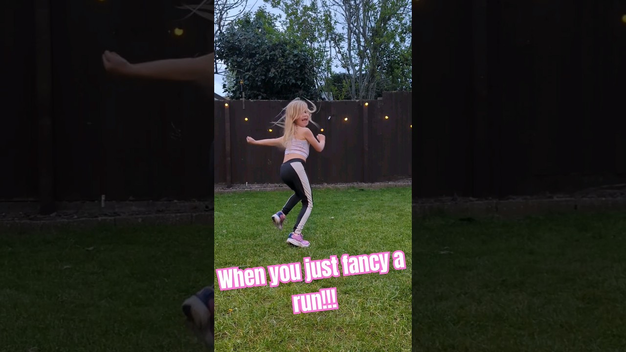 When you just fancy a run. #running #kidrunning #dance