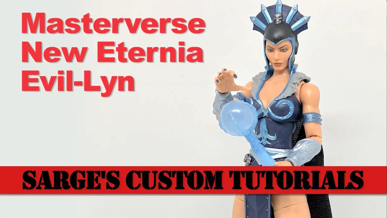 Fixing the Headdress on Masters of the Universe Masterverse New Eternia Evil-Lyn